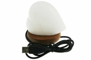 Lampada USB bianca cuore