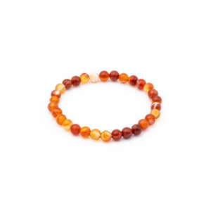 Bracciali Samadhi  - Corniola - diametro 6 mm